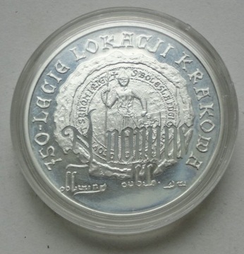 10 ZŁOTYCH 2007 750 LECIE LOKACJI KRAKOWA