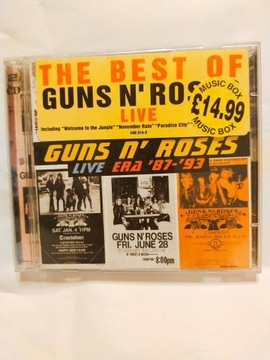 CD GUNS N'ROSES Live era '87-93'  The best of 2xCD