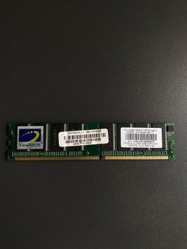 Pamięć RAM DDIM TwinMOS 512MB, 400MHz