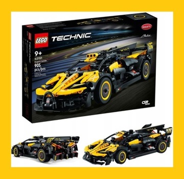 LEGO Technic 42151 Bolid Bugatti Z Silnikiem