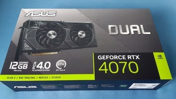 Karta graficzna ASUS Dual GeForce RTX 4070