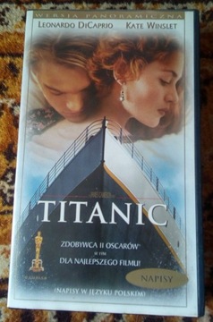 Film VHS Titanic wersja panoramiczna