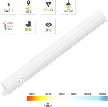 ENUOTEK 2X 5W Oświetlenie Podszafkowe