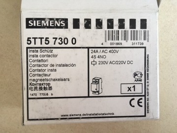 Stycznik instalacyjny Siemens 5TT5730-0