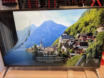 Telewizor LG 43UJ6517 LED ultra HD 4K - uszkodzony