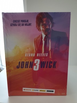 JOHN WICK 3 - film na płycie DVD (booklet)
