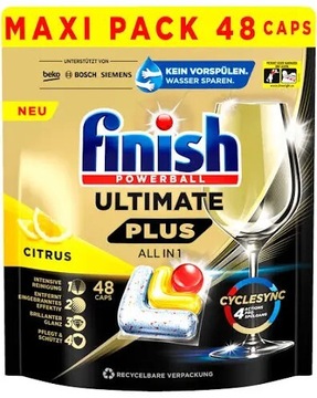 Finish Ultimate Plus All in1 48 kapsułek DE
