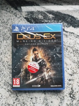 Deus Ex Mankind Divided PS4 PL Nowa