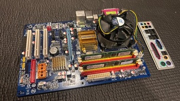 Płyta Gigabyte GA-P31-DS3L + Intel Q6600 2.4 + 4GB