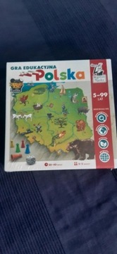 Gra edukacyjna planszowa Polska