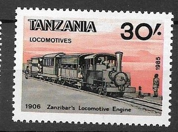 Tanzania Mi 285 ** kolej 