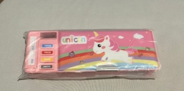 Piórnik z przyciskami automatyczny unicorn Smiggle