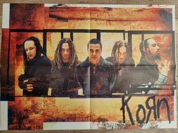 UNIKAT! Plakat KORN - Format A2 - NOWY!