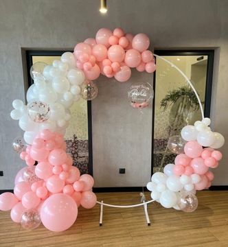 Ścianka balonowa do zdjęć chrzest wesele urodziny