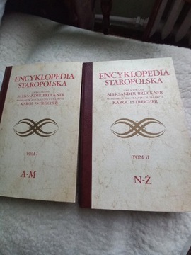 Encyklopedia staropolska 2 tomy 1990r