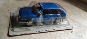 Lada Samara 2109 model samochodu 1:43 w blistrze