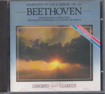 BEETHOVEN Symphony 9 LIZZIO + BATIZ 2 CD