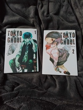 Manga "Tokyo Ghoul" tom 1 oraz 2