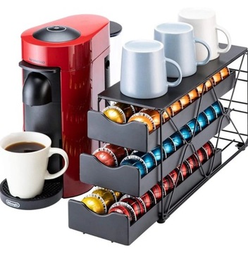 Pojemnik na kapsułki Nespresso,3 poziomy