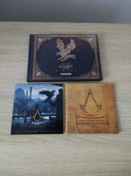 Assassins Creed Mirage Artbook, Mapa, Soundtrack