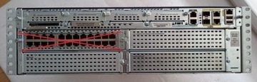 Router 3900 Cisco3925 licencje zasilacz POE CCNA