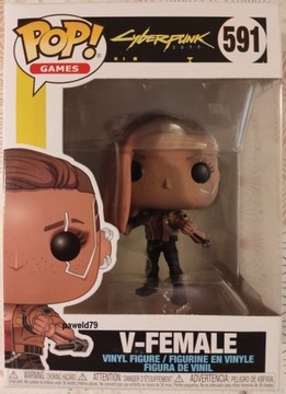 Funko POP! Cyberpunk 2077 V-Female 591