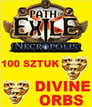 PATH OF EXILE PoE NECROPOLIS 100 DIVINE ORB 24/7