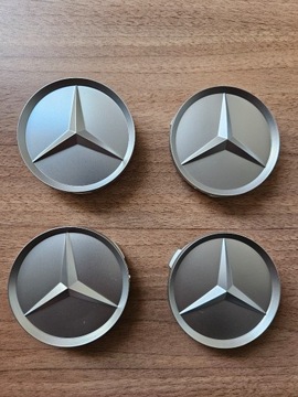 Nowe dekielki felg Mercedes 4 sztuki komplet 75mm