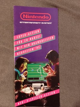 Broszura NES Nintendo z 1991 roku