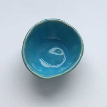 Miseczka miska ceramiczna handmade niebieska