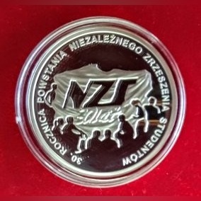 Kolekcja srebrnych monet Rocznik 2011