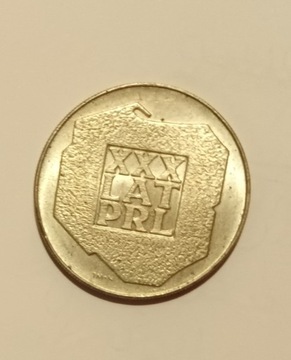 Moneta srebrna  z PRLu 200 złotowa z 1974 roku