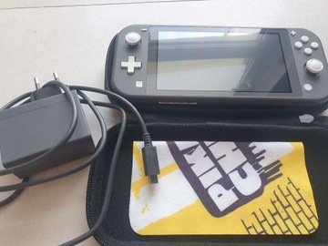 Konsola nintendo switch lite szara