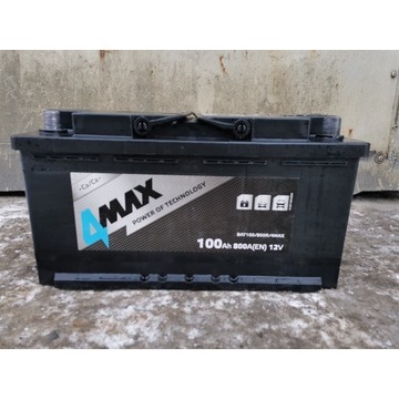 Akumulator 4MAX 100Ah 800A (EN)