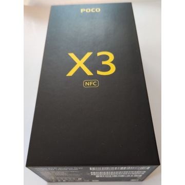 POCO X3 NFC 6/128GB Shadow Grey - STAN IDEALNY