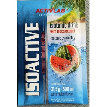 Activlab Isoactive saszetki różne smaki 31.5g