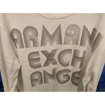 Oryginalny sweter Armani Exchange z USA rozmiar  L