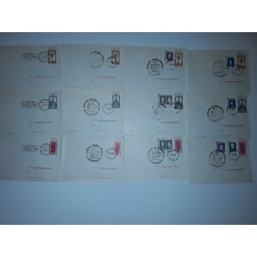 Wystawa filatelistyczna 1964 r.koperty Ck,stemple