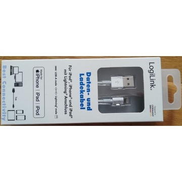 Kabel przewód USB A - Lightning Logitech 1m iPhone