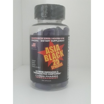 Asia Black Cloma Pharma 100 kapsułek