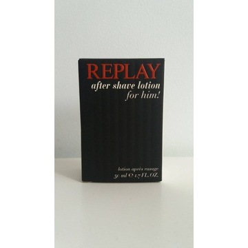 REPLAY AFTER SHAVE LOTION 50ML