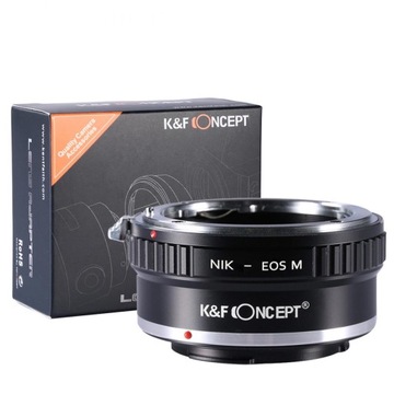 K&F Concept adapter Nikon AI - Canon EOS M