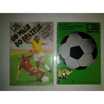 Mundial 1974 - komiks i broszura z PRL