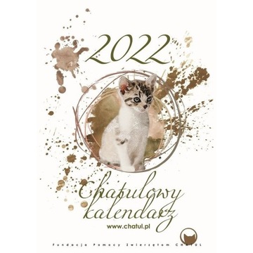 CHATULOWY kalendarz A3 na 2022 rok - charytatywny