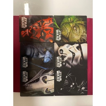 Star Wars Cała kolekcja STEELBOOK 11xBD