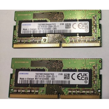 Pamięć RAM do laptopa 16GB (2x8GB) DDR4 32200 MHz 