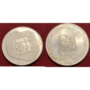 Moneta XXX Lat PRL 1974