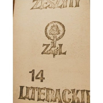  SOLIDARNOŚĆ Zeszyty Literackie nr 14/1986 bibuła