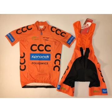Koszulka rower CCC i Nowe spodenki Dmtex komplet 