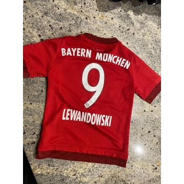 Koszulka Bayern Monachium Lewandowski xs uzywsna